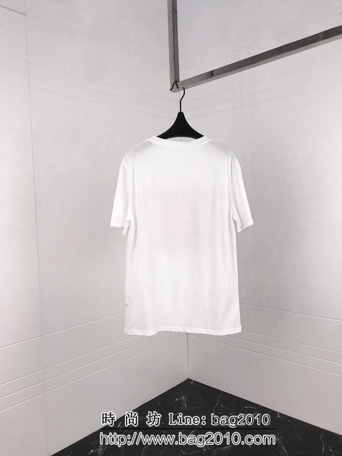 BURBERRY巴寶莉 19早春 最新 BBR x Riccardo 限量專屬TB標識短袖T-shirt絲光棉面料 ydi2156
